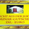 Vorschaubild Seminar-Gutschein "Licht aus der Jurte" 150 Euro